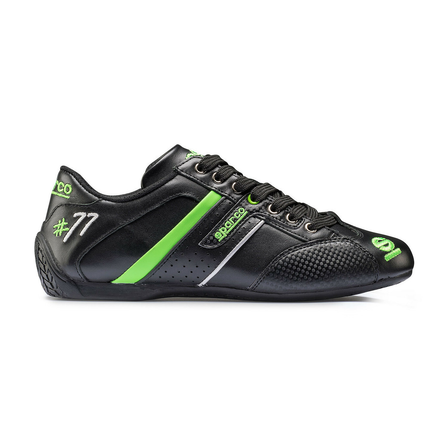 Nuevo Sparco calzado casual Time 77 negro-verde (44 (9.5 UK) (10 us)) Nuevo Sparco calzado casual Time 77 negro-verde (44 (9.5 UK) (10 us))
