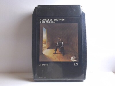 Don McLean   Homeless Brother (8-Track, Sealed, US, 1974, United Artists) ET063