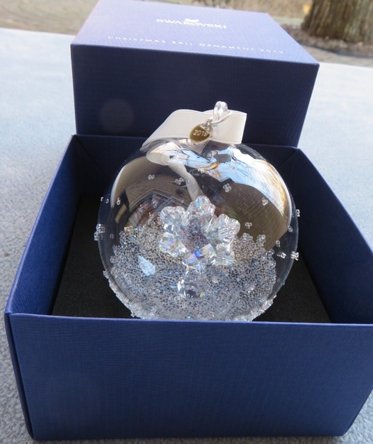 SWAROVSKI Crystal 2019 Annual Ball Christmas Ornament Snowflake New in