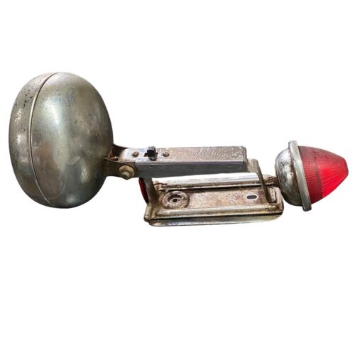 Vintage Burgess Radar Lite Laterne Camping Taschenlampe ungetestet wie besehen - Bild 3 von 8