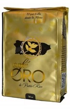 2x CAFE ORO DE PUERTO RICO 14OZ 2 PACK GOLD GROUND COFFEE FROM PUERTO RICO
