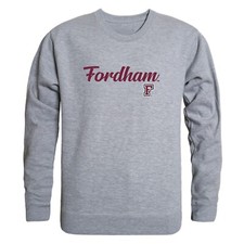 Fordham University Rams FU Script Crewneck Sweatshirt Sweater