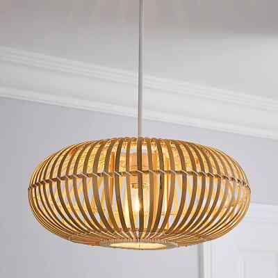 Neu wunderschön atemberaubend Abrielle Bambus einfache Passform Anhänger modern Wohnkultur M-21