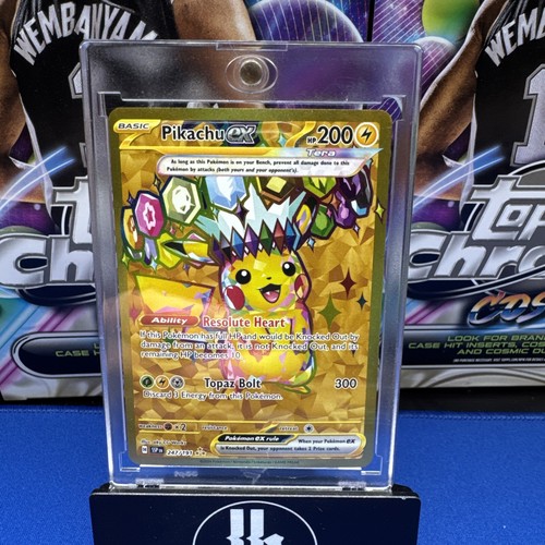 Pikachu EX 247/191 Sv08: Surging Sparks Holo