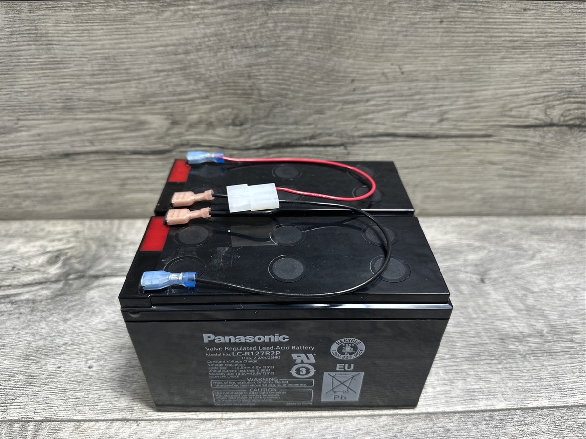 Panasonic LC-R127R2P Valve Regulated Lead-Acid Battery L18 | eBay