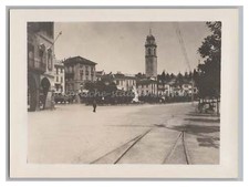 Pallanza Verbano-Cusio-Ossola Italien um 1910 - Kirche Geschäft Häuser - Foto
