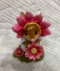 WEE FOREST FOLK  LITTLE MISS PINK PETALS NEW  MINT WITH BOX — photo 3