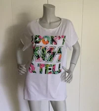 Junk Food I Don’t KISS & TELL Unfinished T-Shirt Size M