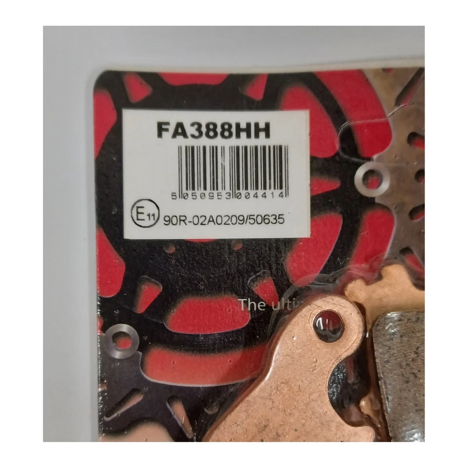 Pastilhas de freio a disco EBC sinterizadas dianteiras e traseiras compatíveis com Honda CTX1300 (2014 a 2017) - Imagem 4 de 4