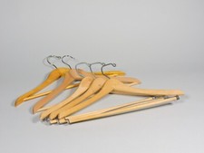 Vintage Wooden Hangars - Total of 19