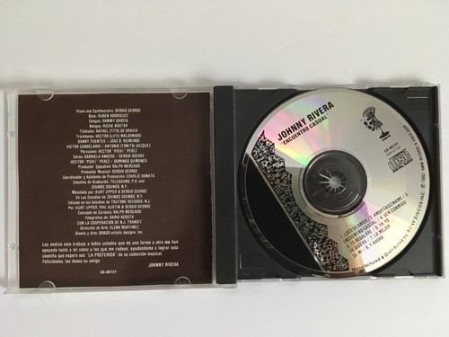 JOHNNY RIVERA - Encuentro Casual - CD - ***LIKE NEW*** - RARE - Picture 3 of 3