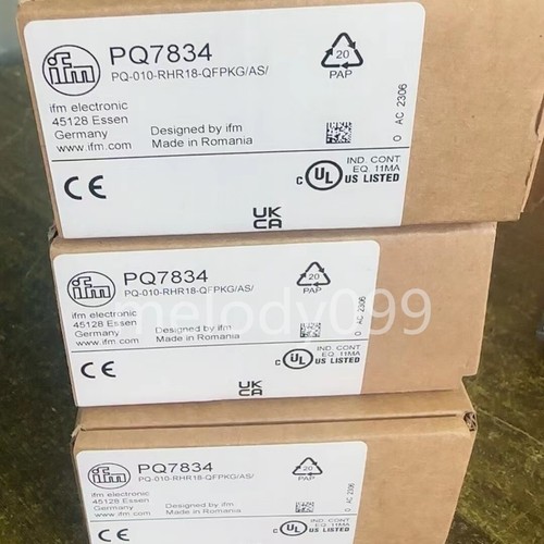1pcs New IFM PQ7834 Electronic pressure sensor