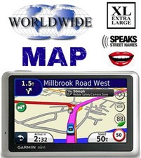 GARMIN 1340 SAT NAV 2026 WORLD MAPS UK EUROPE USA CANADA AUSTRALIA ETC  B-SCREEN