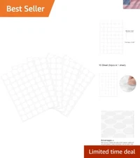 540 PCS Waterproof Screw Hole Cover Stickers - 21mm PVC for Elegant Furniture