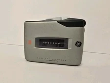 General Electric GE Variable Speed Tape Cassette Recorder Model 3-5346A Working