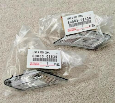 Toyota FR-S BRZ 86 OEM Clear Side Marker Lens SET SU003-02538