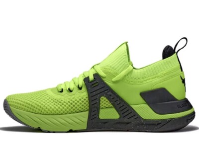 Size 11 - Under Armour Project Rock 4 Quirky Lime for sale online