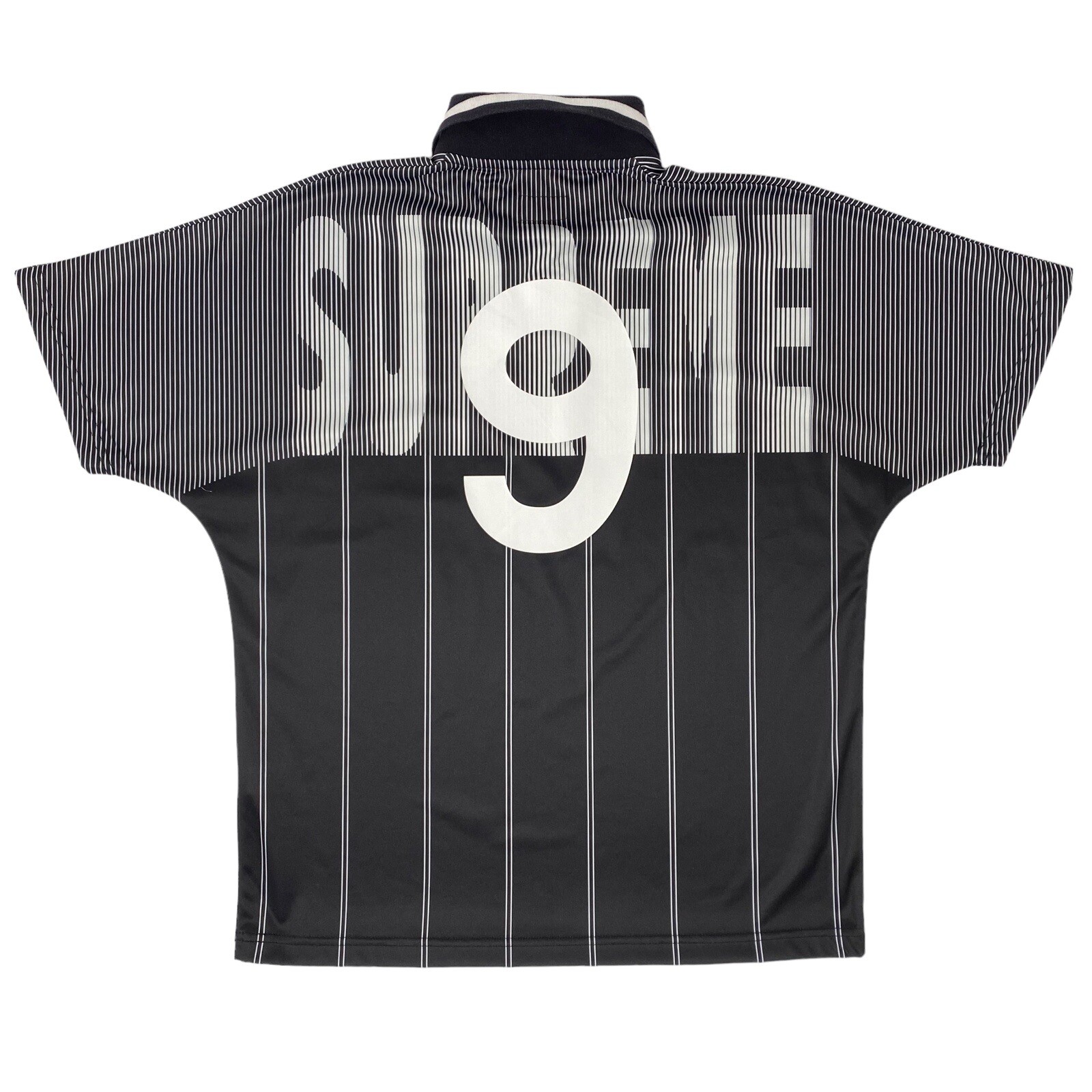 Supreme Soccer Polo Shirt Black Jersey SS18 Size M | eBay