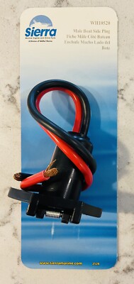 Sierra Male Boat Side Trolling Motor Plug #WH10520