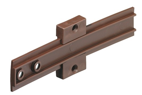 Connecting Fitting, for Appliance Doors Plastic, Brown 568.16.007 Hafele - 第 1/2 張圖片