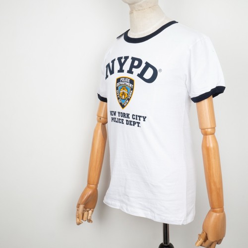 NYPD New York Police Department Mens Crew Neck Centr Logo Short Sleeve T-shirt S - Picture 6 of 12