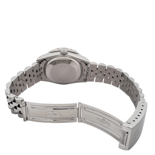 Rolex Datejust Midsize 31mm Salmon Roman Dial  2.25ct Diamond Bezel Watch - Picture 6 of 9