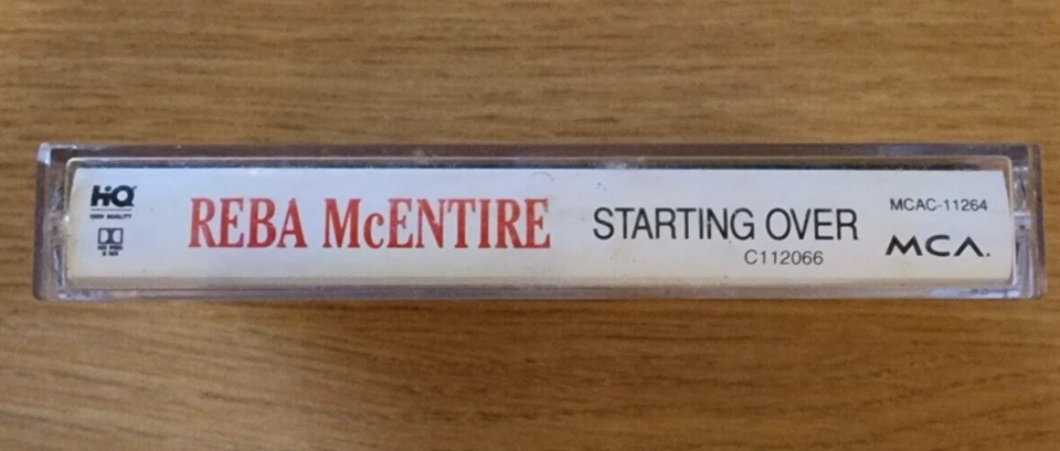Starting Over - Reba McEntire (Cassette Tape, Oct-1995, MCA Nashville) - Image 3 of 4