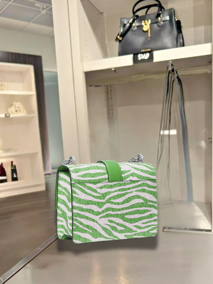 小物 Michael Kors GREENWICH MICHAEL KORS GREENWICH MEDIUM FLAP SATCHEL SHOULDER BAG