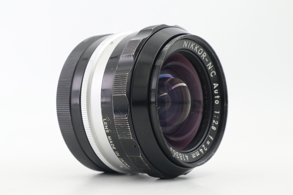 0830F NIKON  NIKKOR-NC AUTO 1：2.8　F=24ｍｍ Nikon NIKKOR-N.C Auto 24mm F/2.8 Non-Ai Wide Angle MF Lens