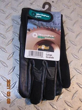 Wells Lamont leather  MechPro GRIPS Gloves NEW large padded palm M990L