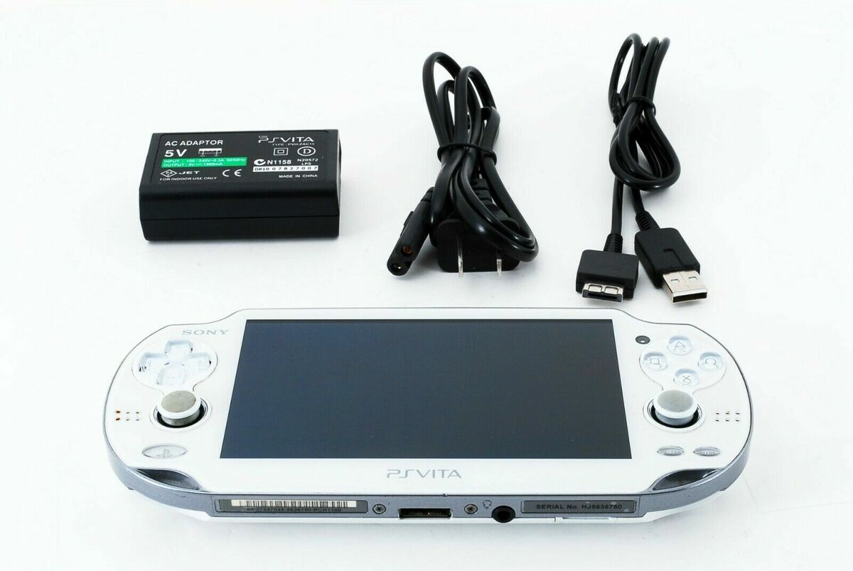 Sony PS Vita PCH-1000 1100 Wi-Fi OLED Console Various Color w/Charger  Excellent