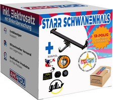 GDW AHK für VW Golf VI Cabrio 11-16 starr + 13-pol ES ABE