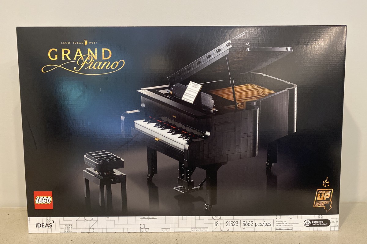LEGO IDEAS 21323 GRAND PIANO Brand New Sealed In Hand Ready to Ship Rare