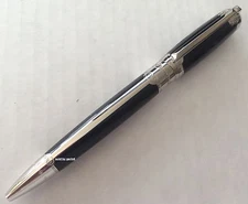 S.T. Dupont D Line, Black Arabesque Ball Point Pen, 415609 (0415609)  New In Box
