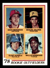 1978 Topps Baseball #705 Rookie Outfielders NM/MT *d4