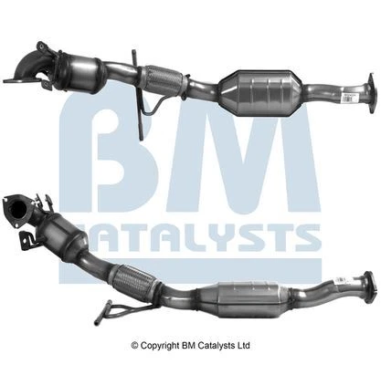 CATALYSEUR VOLVO S60 I 2.4 D,D5,V70 II D5,2.4 D,S80 I D5,2.4 D - Photo 3/3