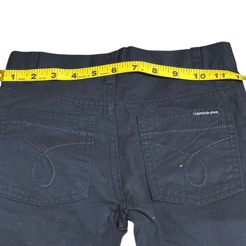 Calvin Klein Black Uniform School Pants Classic Fit Straight Leg Size 5 - Picture 3 of 9