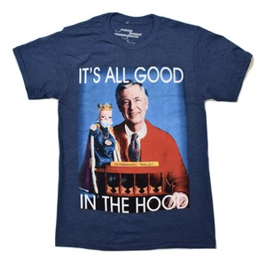 Mr Rogers Neighborhood Mens It S All Good In The Hood King Friday Shirt New S Ebay