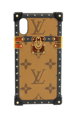 LOUIS VUITTON Eye Trunk Phone Case for iPhone X/XS Reverse 