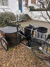 Black Nihola Dog Cargo Bike