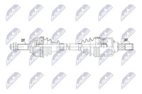 NTY Antriebswelle NPW-NS-199 FüR Nissan Micra 3 K12 16V LPG 160