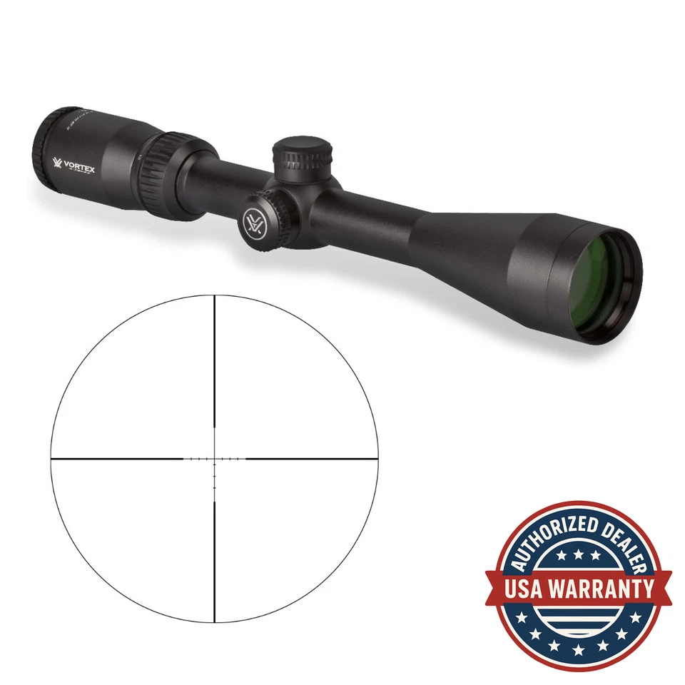 Vortex Crossfire II 4-12x44 Riflescope Dead Hold BDC MOA Reticle