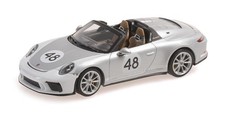 Minichamps 1/43 Porsche 911 991 Speedster 48 Heritage Design 2019 Gt Silver 4100