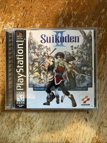 Suikoden II 2 (Sony PlayStation 1, 1999) PS1 CIB Tested W/ REG CARD