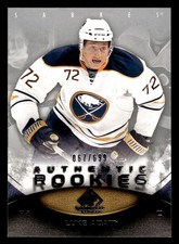2010 SP GAME USED LUKE ADAM 102 MINT RC 67/699 HOCKEY BUFFALO SABRES