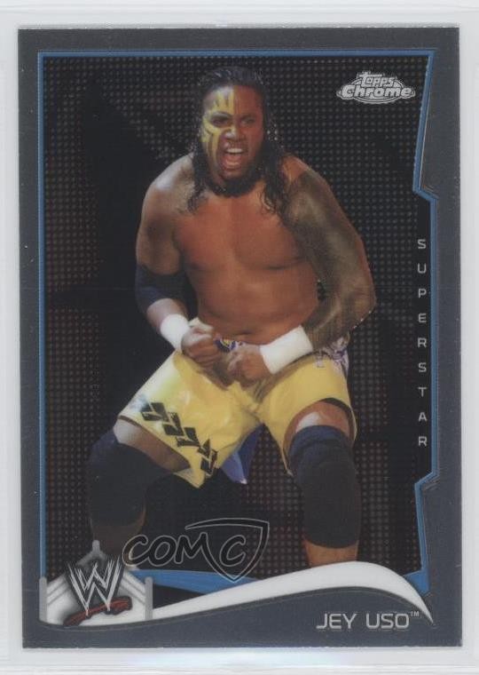 2014 Topps Chrome WWE Jey Uso #73 0t6p