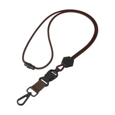 Heavy Duty Breakaway Lanyard, Adjustable Neck Lanyard, Brown