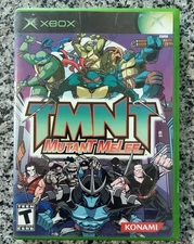 TMNT Mutant Melee (Microsoft Xbox, 2005) CIB w. manual, TESTED