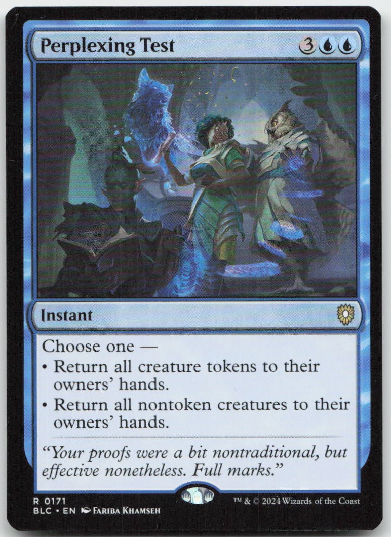 MTG : Perplexing Test Commander: Bloomburrow 171 : R