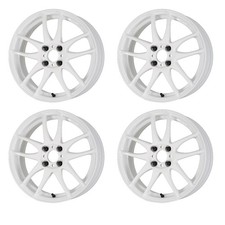 Work Emotion Cr Kiwami Wheels 15x5.0j45 4x100 Whitewht Set Of 4 Work Emotion Cr Kiwami Wheels 15x5.0j45 4x100 Whitewht Set Of 4